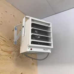 NewAir G73 17,060 BTU 5000-Watt 240V Ceiling Mount Hardwired Electric Shop Garage Heater
