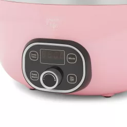GreenLife 6 Qt. Pink Slow Cooker, Pink