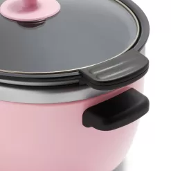 GreenLife 6 Qt. Pink Slow Cooker, Pink