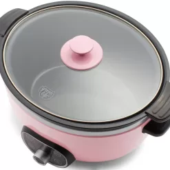 GreenLife 6 Qt. Pink Slow Cooker, Pink