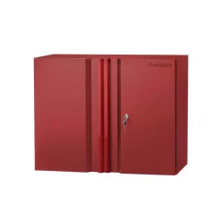 Husky HW1F281422-VR Heavy Duty Welded 20-Gauge Steel Wall Mounted Garage Cabinet in Red (28 in. W x 22 in. H x 14 in. D)