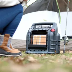 Mr. Heater MH-F274835 18000 BTU Hunting Big Buddy Portable Propane Gas Heater in Grey