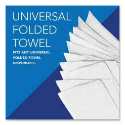 Scott KCC37490 Essential Multi-Fold Towels 8 x 9 2/5 in White (250 Sheets per Pack, 16 Packs per Carton)