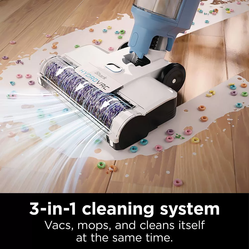 Shark WD201 HydroVac Pro XL 3-in-1 Bagless Cordless Stick Vacuum, Mop, and Self-Clean System for Hard Floors and Area Rugs - WD201