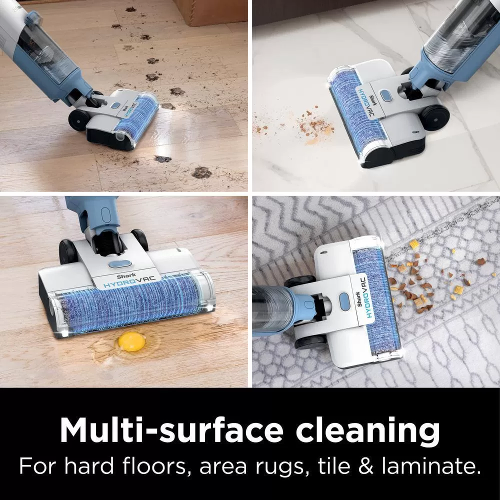 Shark WD201 HydroVac Pro XL 3-in-1 Bagless Cordless Stick Vacuum, Mop, and Self-Clean System for Hard Floors and Area Rugs - WD201