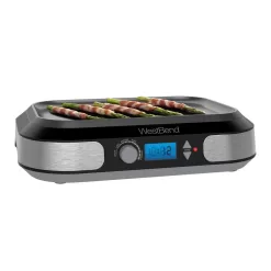 West Bend Deluxe 6 qt. Silver Versatility Slow Cooker