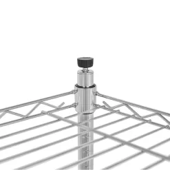 Winado Silver 5-Tier Heavy Duty Steel Freestanding Garage Storage Shelving Unit (17.72 in. W x 71 in. H x 21.65 in. D)