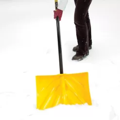 True Temper 37.4 in. Metal Handle Plastic Blade Ergonomic Mountain Mover Snow Shovel (Pack of 2)