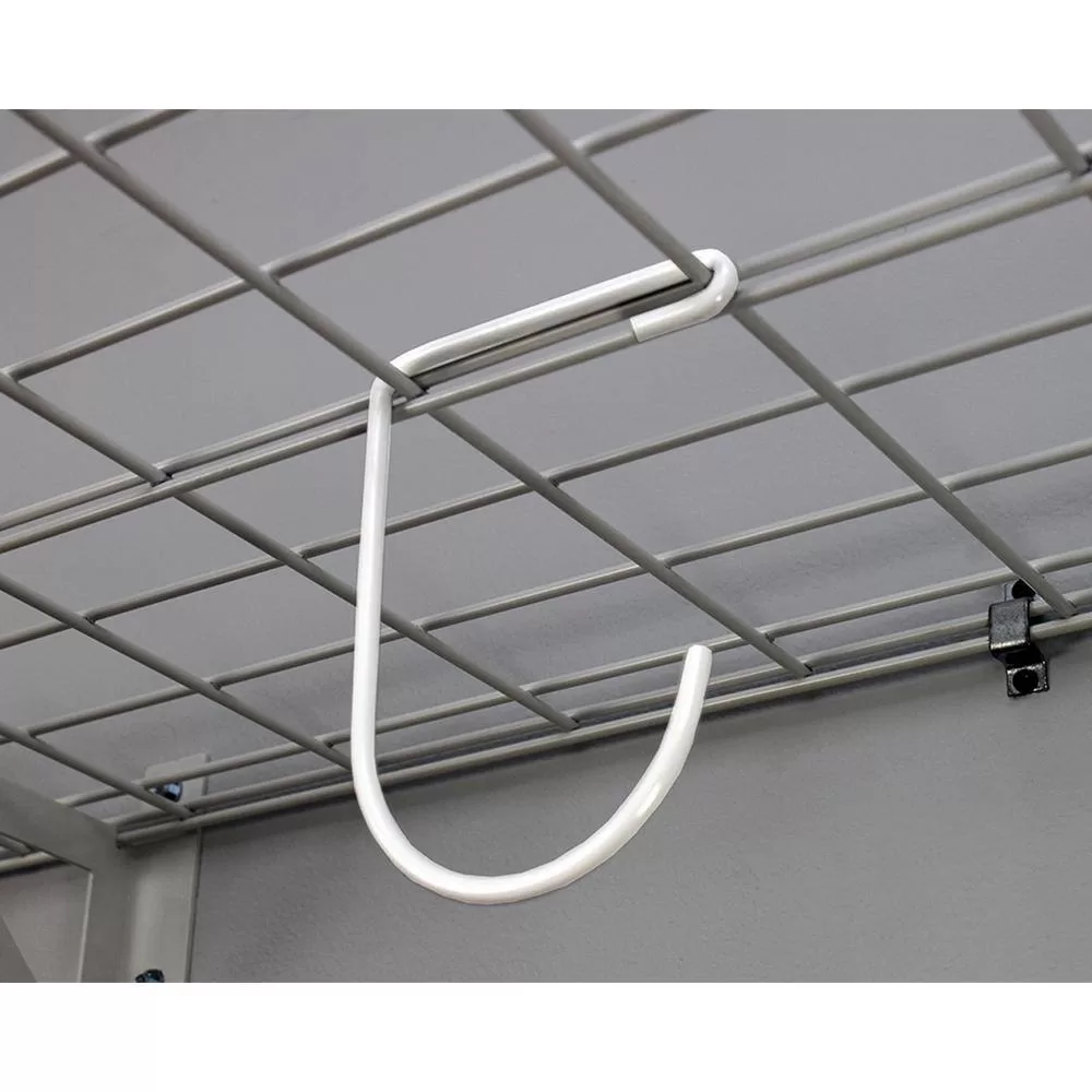SafeRacks SR-WS1 18x48-W 18 in. x 48 in. Industrial Steel Wall Shelves (2 Pack)