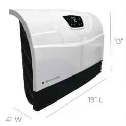 Heat Storm HS-1500-PHX-WIFI 1,500-Watt Wi-Fi Smart Heater Deluxe Indoor Wall Mount Infrared Heater