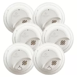 First Alert Brk 6-Pack Hardwired Ionization Sensor Smoke Detector