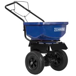Chapin 8201A 80-Pound Residential Salt Spreader - Compatible with Fertilizer, Salt, Seed