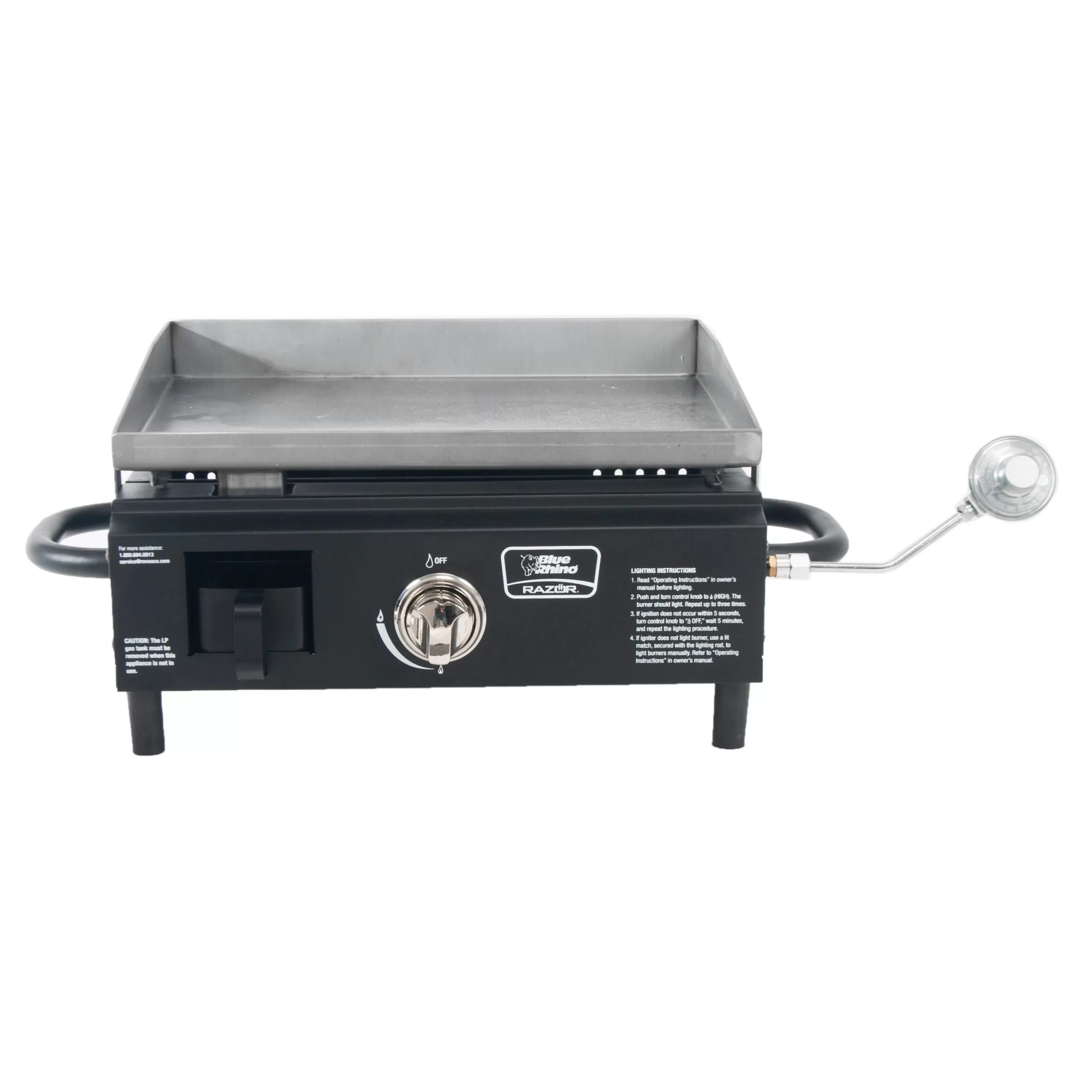 Blue Rhino Razor 1-Burner Liquid Propane Flat Top Grill