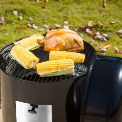 Masterbuilt John McLemore Signature Series 365-Sq in Black Vertical Charcoal Smoker