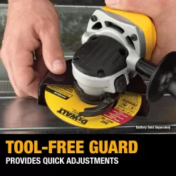 DEWALT 4.5-in 20-volt Max Trigger Switch Cordless Angle Grinder (Tool Only)