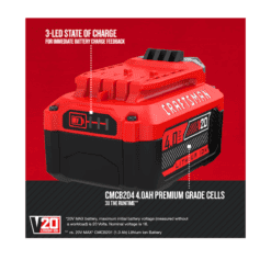 CRAFTSMAN CMCB204-CK V20 Power Tool Battery Kit (Included)