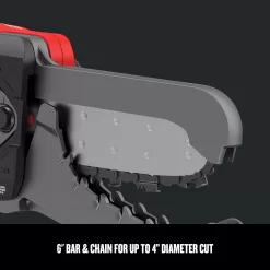 CRAFTSMAN V20 20-volt Max 6-in Battery 2 Ah Chainsaw (Battery and Charger Included)