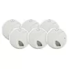 First Alert Brk 6-Pack Hardwired Photoelectric Sensor Ionization Sensor Smoke Detector