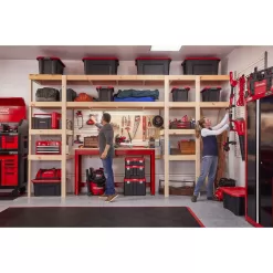 CRAFTSMAN Versastack 17-in Red Plastic Tool Box