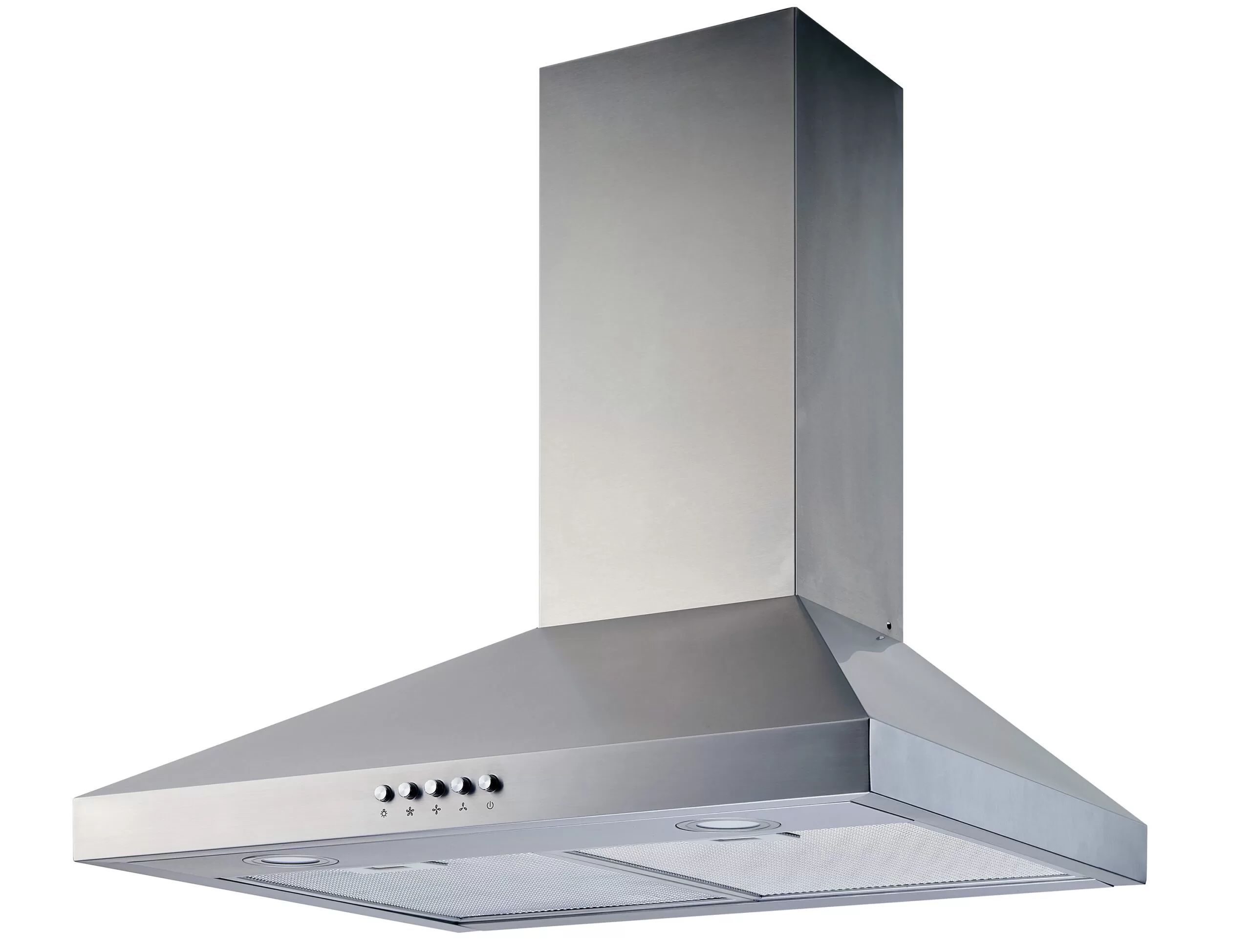 Winflo 30-in 284-CFM Convertible Stainless Steel Wall-Mounted Range Hood