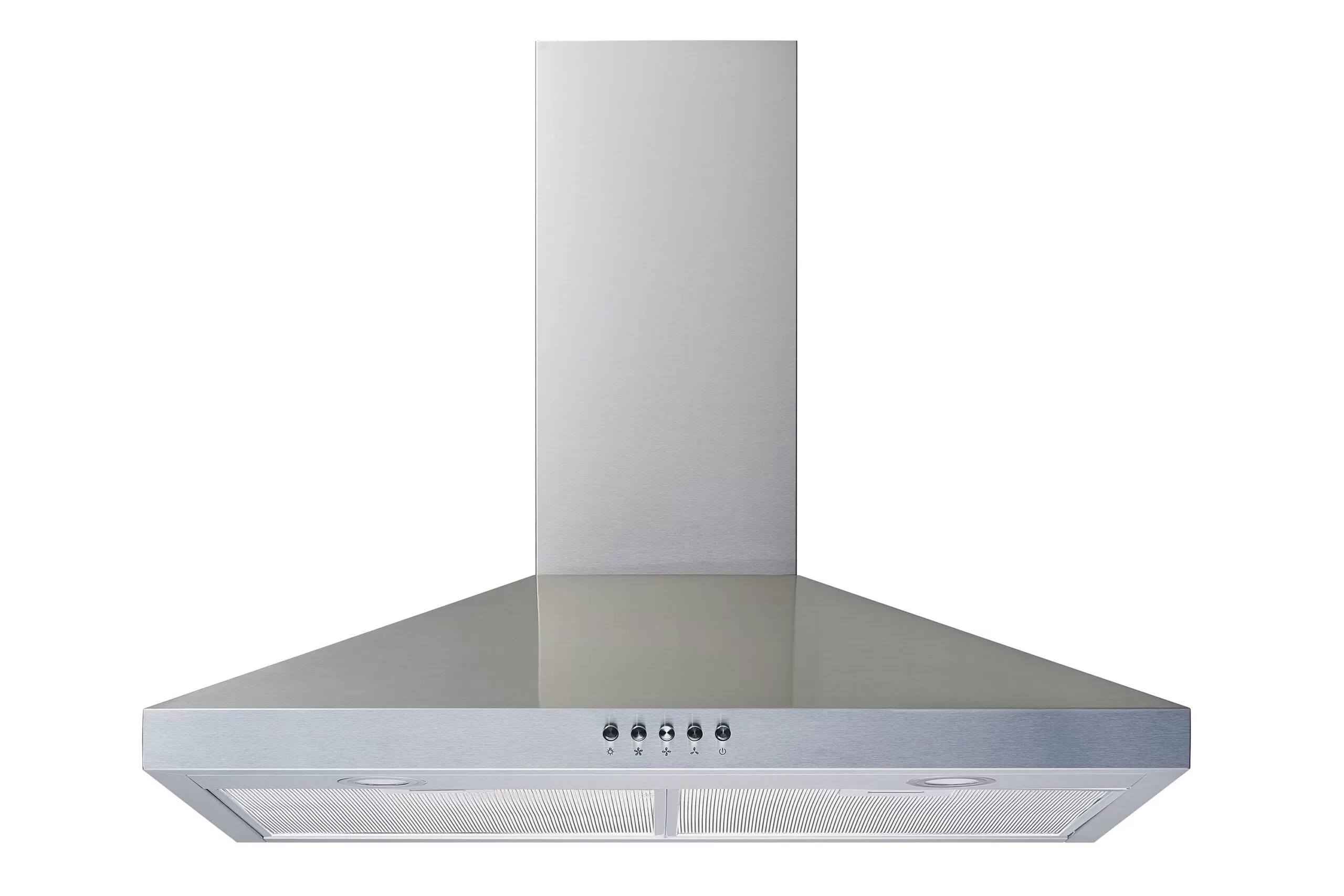 Winflo 30-in 284-CFM Convertible Stainless Steel Wall-Mounted Range Hood