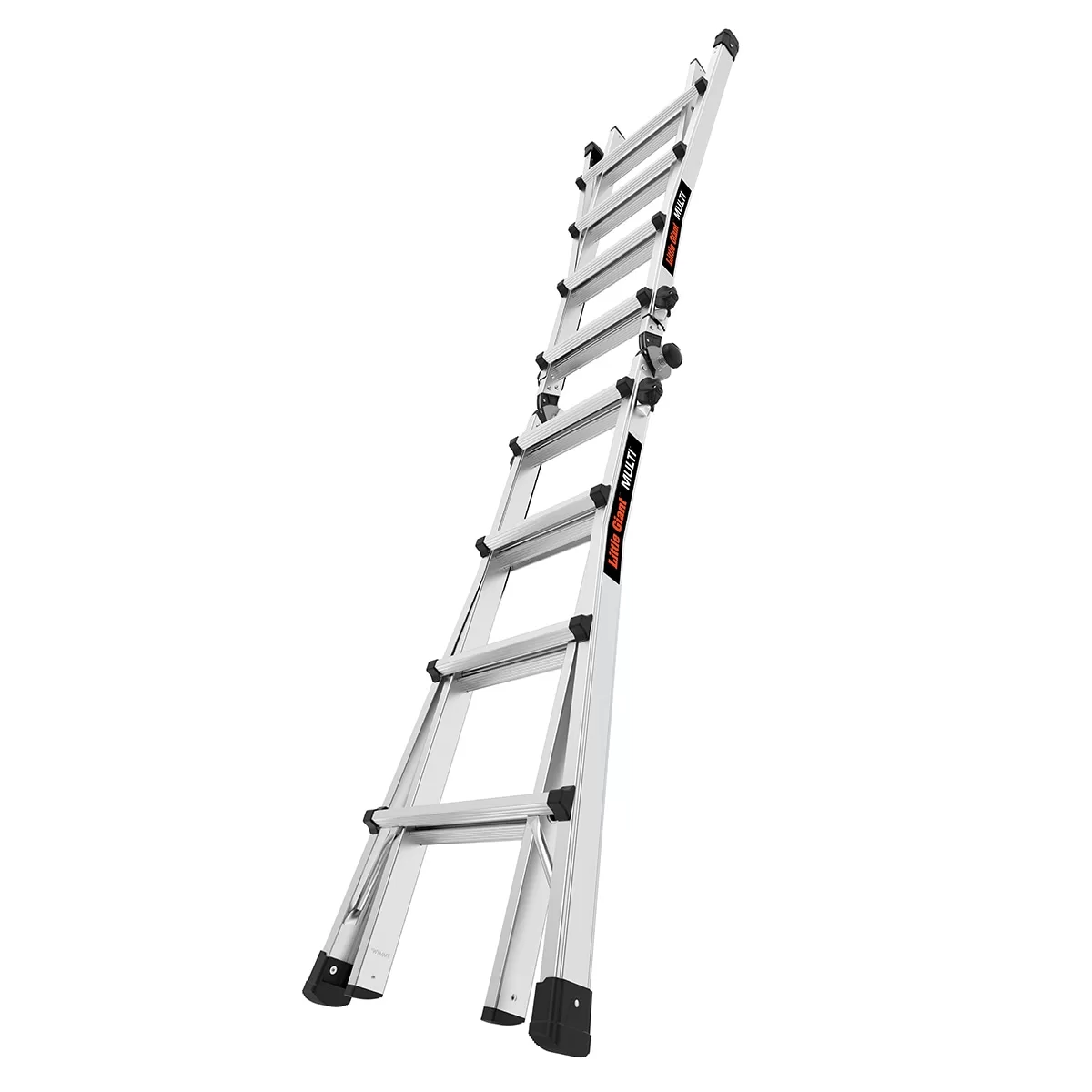Little Giant Ladders Multi M17 18-ft Reach Type 1a- 300-lb Load Capacity Telescoping Multi-Position Ladder