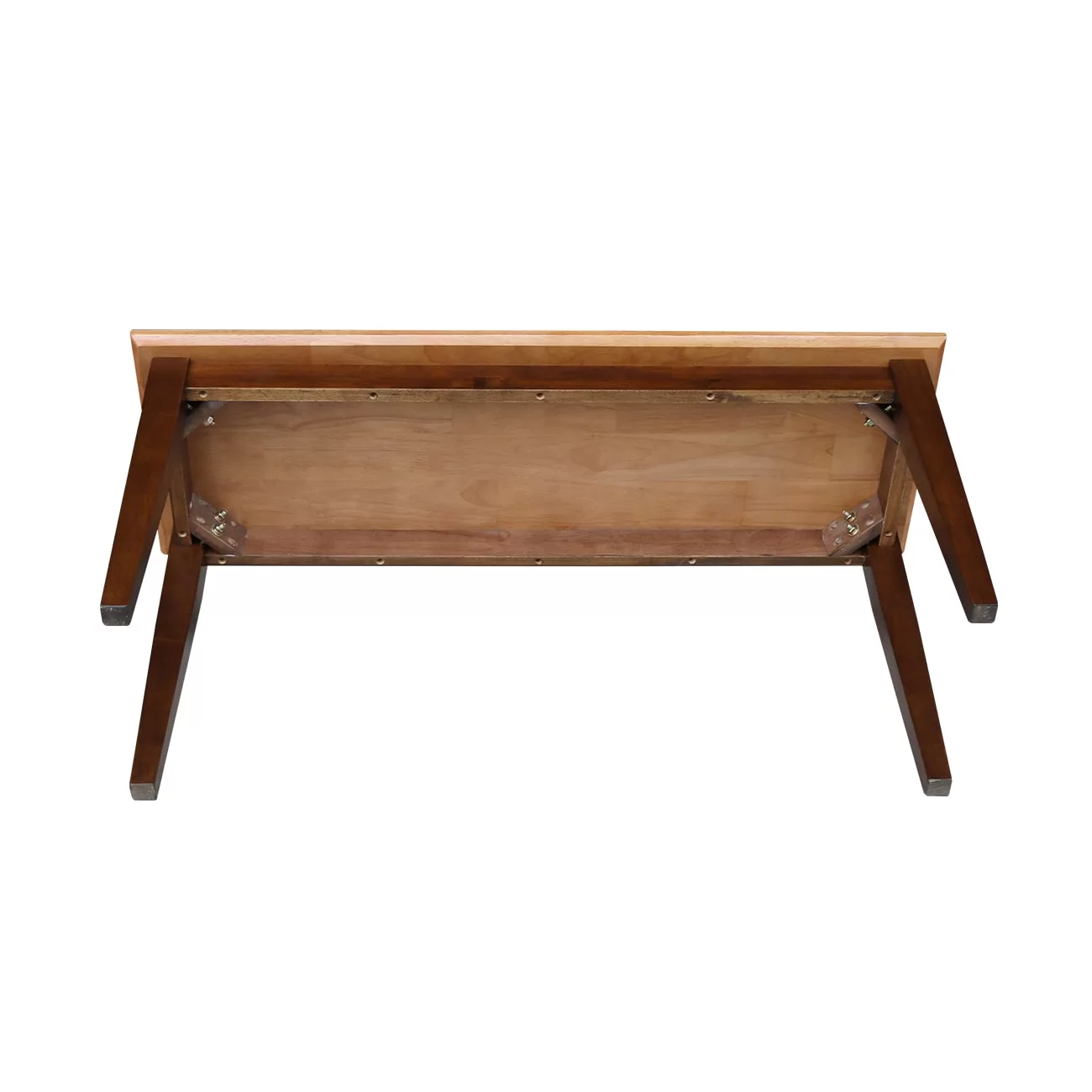 International Concepts Mission/Shaker Cinnamon/Espresso Accent Bench 39-in x 14-in x 18-in