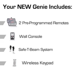 Genie 1/2 Hpc Chain Drive Garage Door Opener