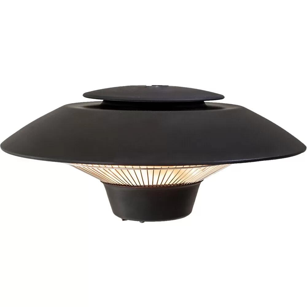Hanover 5118-BTU 120-Volt Black Stainless Steel Electric Patio Heater