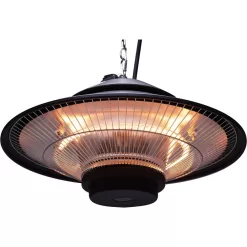 Hanover 5118-BTU 120-Volt Black Stainless Steel Electric Patio Heater