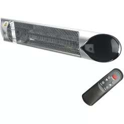 Hanover 5118-BTU 120-Volt Silver Stainless Steel Electric Patio Heater