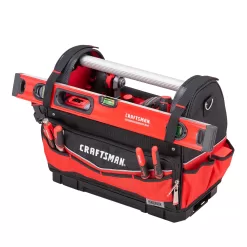 CRAFTSMAN VERSASTACK Red and Black Polyester 17-in Tool Tote