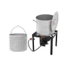 LoCo COOKERS 1-Burner Propane 20-lb Cylinder Electronic Stainless Steel Jet Cooker
