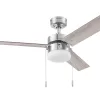 Harbor Breeze Vue 44-in Brushed Nickel Indoor Ceiling Fan with Light (3-Blade)