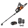 WORX 20-volt Max 10-in Battery 2 Ah Chainsaw (Battery and Charger Included)