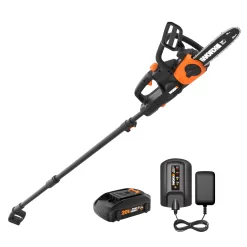 WORX 20-volt Max 10-in Battery 2 Ah Chainsaw (Battery and Charger Included)