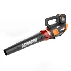 WORX POWER SHARE 40-volt Max 430-CFM 90-MPH Battery Handheld Leaf Blower (Battery and Charger Included)