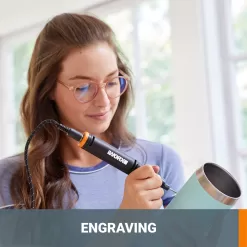 WORX POWER SHARE Variable Speed Cordless 20-volt Max Crafting Rotary Tool Kit