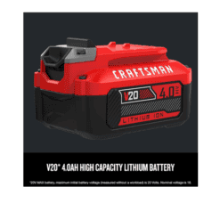 CRAFTSMAN CMCB204-CK V20 Power Tool Battery Kit (Included)