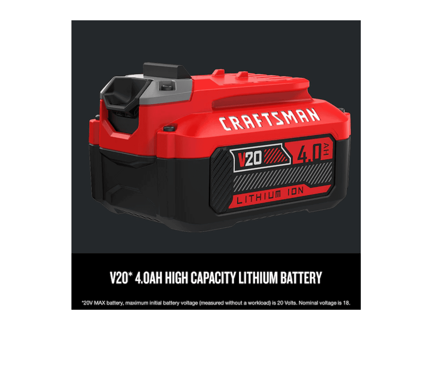 CRAFTSMAN CMCB204-CK V20 Power Tool Battery Kit (Included)
