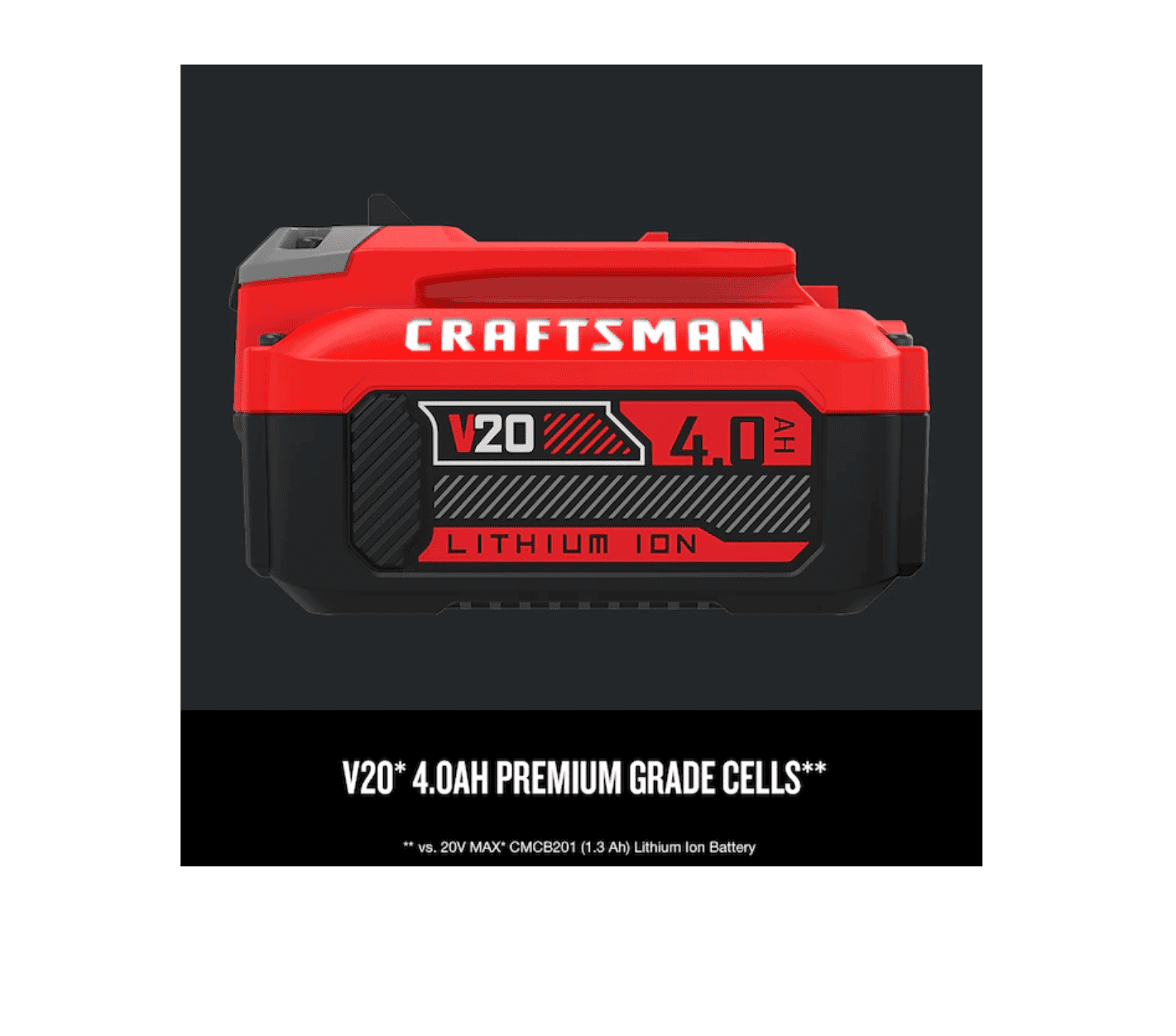 CRAFTSMAN CMCB204-CK V20 Power Tool Battery Kit (Included)
