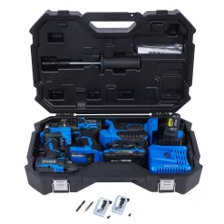Kobalt XTR 3-Tool Brushless Power Tool Combo Kit with Hard Case (2-Batteries Included and Charger Included)