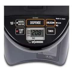 Zojirushi CD-NAC40BM Micom Water Boiler & Warmer, 4.0 Liter, Metallic Black