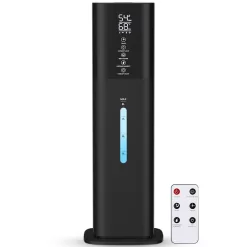 Humidifiers Large Room Bedroom with 7 Colors Light, 2.1Gal(8L) 3 Speed Quiet Ultrasonic Cool Mist Humidifier (Black)