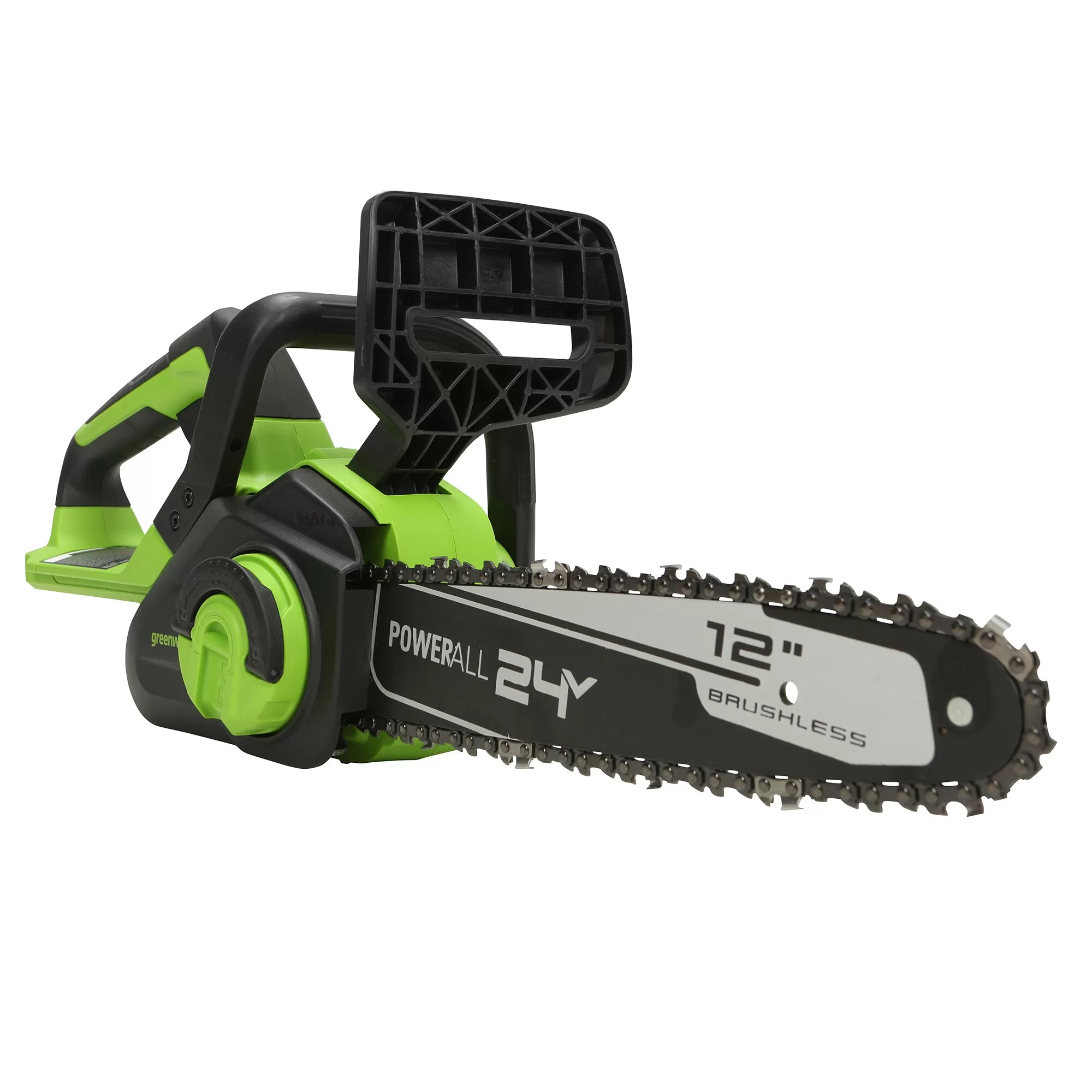 Greenworks 24-volt 12-in Brushless Battery 4 Ah Chainsaw (Battery and Charger Included)
