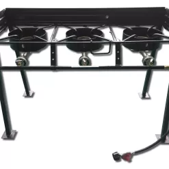 King Kooker Camp Stove 3-Burners Propane Manual Steel Outdoor Burner
