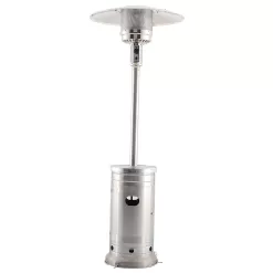 Style Selections 48000-BTU White Steel Floorstanding Liquid Propane Patio Heater