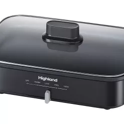 Highland 12-in L x 8.66-in W 1300-Watt Non-stick Electric Skillet
