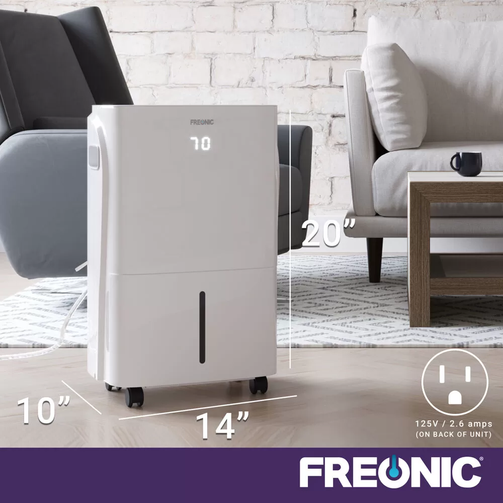 Freonic 35-Pint 3-Speed Dehumidifier ENERGY STAR (For Rooms 1501- 3000 sq ft)