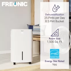 Freonic 35-Pint 3-Speed Dehumidifier ENERGY STAR (For Rooms 1501- 3000 sq ft)